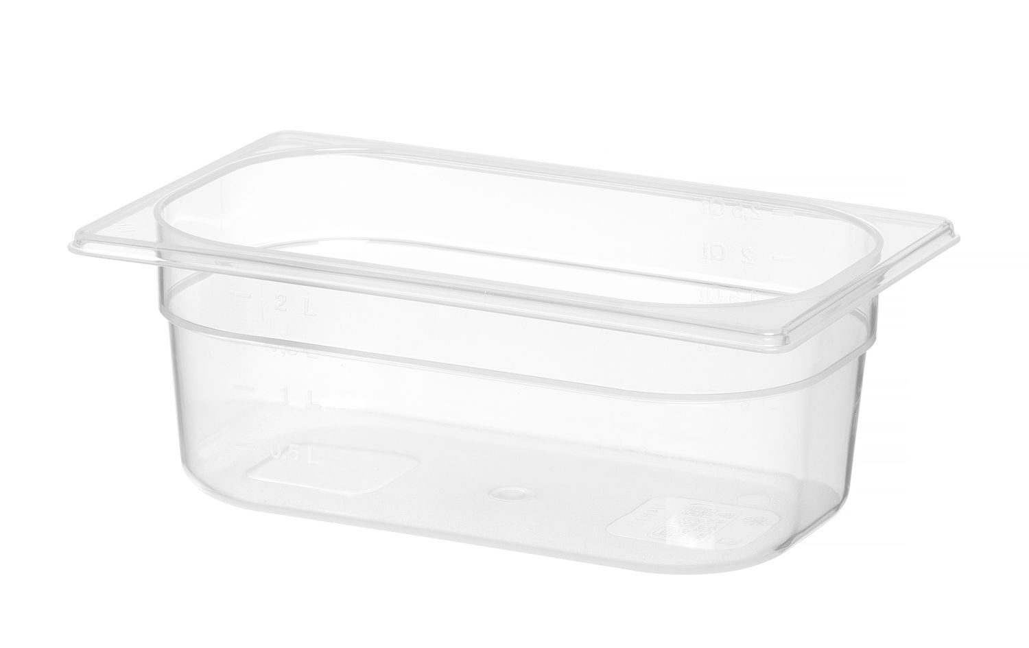 Bac GN 1/4 prof. 10 cm Profi Line en polypropylène | HENDI 880326