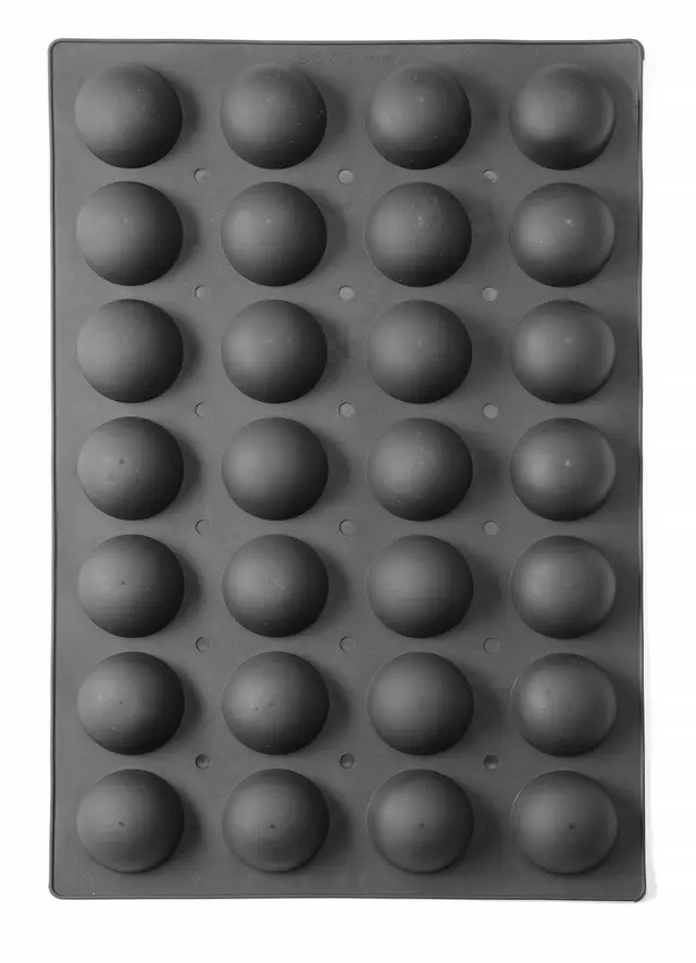 Moule en silicone SEMI-SPHERE, 60x39,5x(H)3,5 cm | HENDI 677216