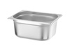 Bac GN 1/2 prof. 15 cm en acier inoxydable BUDGET LINE | HENDI 800348