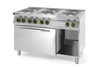 Cuisinière gastronomique électrique à 6 plaques avec four, 18,6 kW, 400 V | HENDI 226247