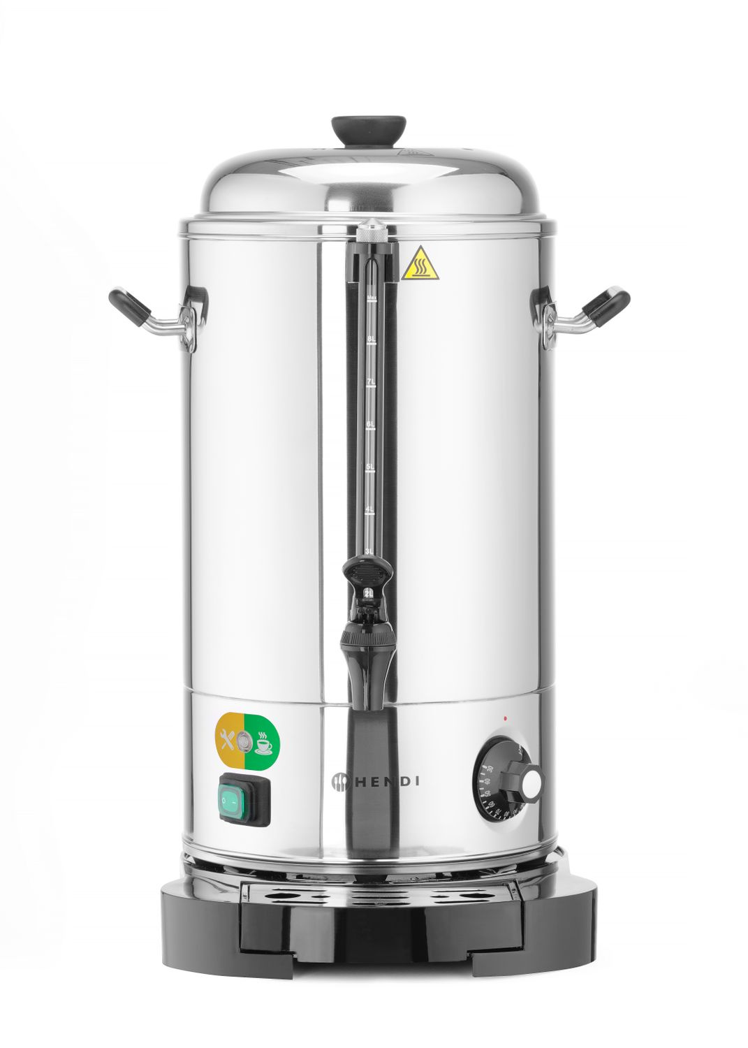 Chauffe-boissons à double paroi, 9 l, 2,4 kW, hauteur 48 cm | HENDI 211403