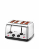 Grille-pain pour 4 toasts, acier inoxydable, 1,5 kW | HENDI 261187