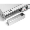 Plaque grill électrique double, lisse, 72,8x40 cm, 4,4 kW | FORGAST FG09102