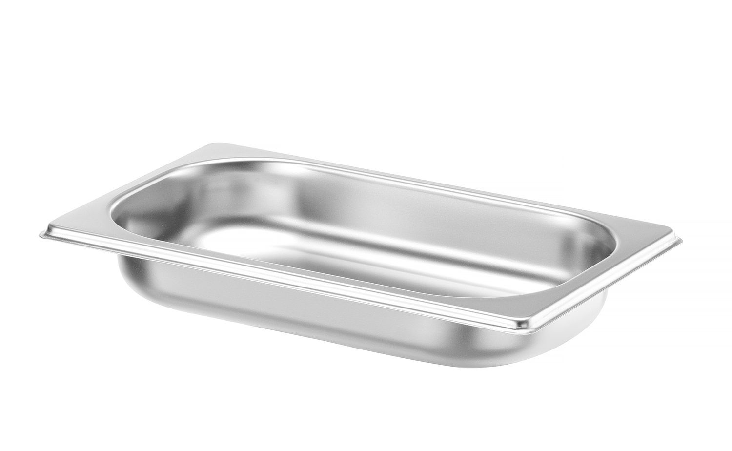 Récipient GN 1/4 prof. 4 cm en acier inoxydable PROFI LINE | HENDI 801642