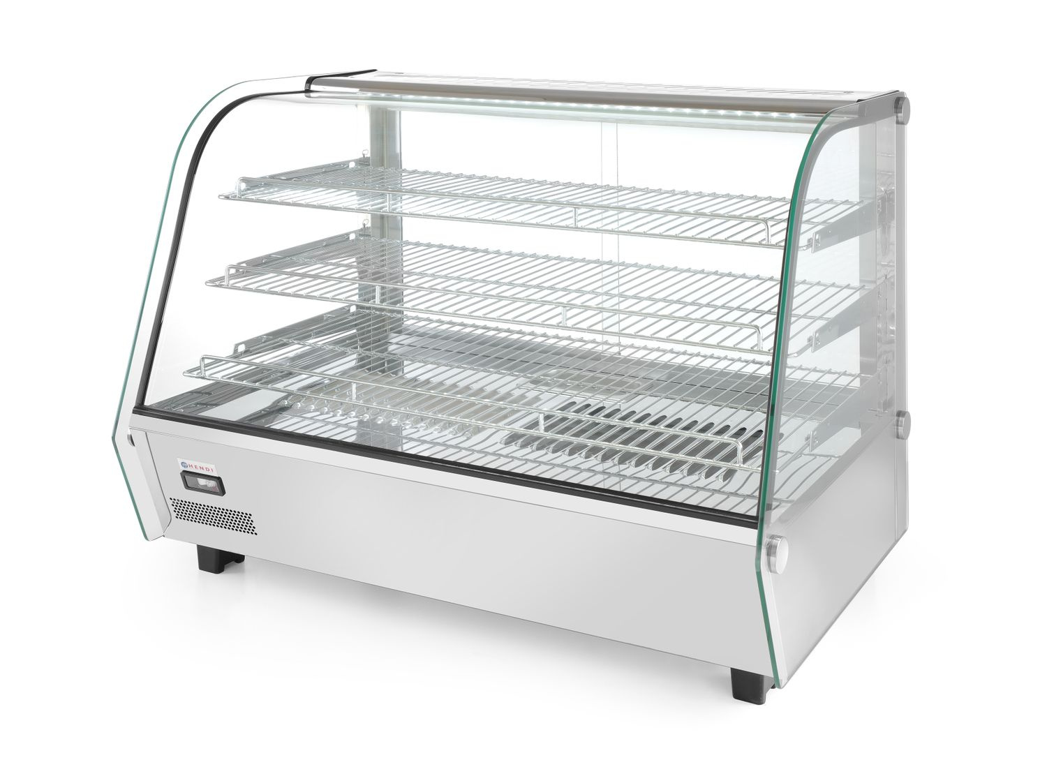 Vitrine chauffante réglable 160 l, 1,5 kW, 230 V | HENDI 233733