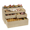 Présentoir de buffet VALO pour GN 2/4, 55,5x32x32 cm | APS 14024