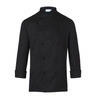 Veste de cuisine Basic noire | KARLOWSKY BJM 1-1