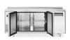 Table réfrigérée Kitchen Line à 3 portes, 360 l, 180x60x85 cm, 0,4 kW | HENDI 233382