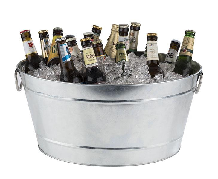 Refroidisseur pour bouteilles TIN, en acier, 18 l | APS 36096