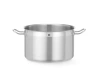 Casserole moyenne en acier inoxydable Profi Line, 10,3 l, diamètre 28 cm, hauteur 17 cm | HENDI 830338