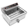 Friteuse électrique 1-cuvelle 20 L, 4,8 kW, zone froide | FORGAST FG09017