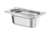 Bac GN 1/9 prof. 6,5 cm en acier inoxydable KITCHEN LINE | HENDI 806722