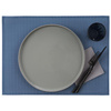 Set de table TIRA, PVC, bleu, 45x33x0.1 cm | APS 60002
