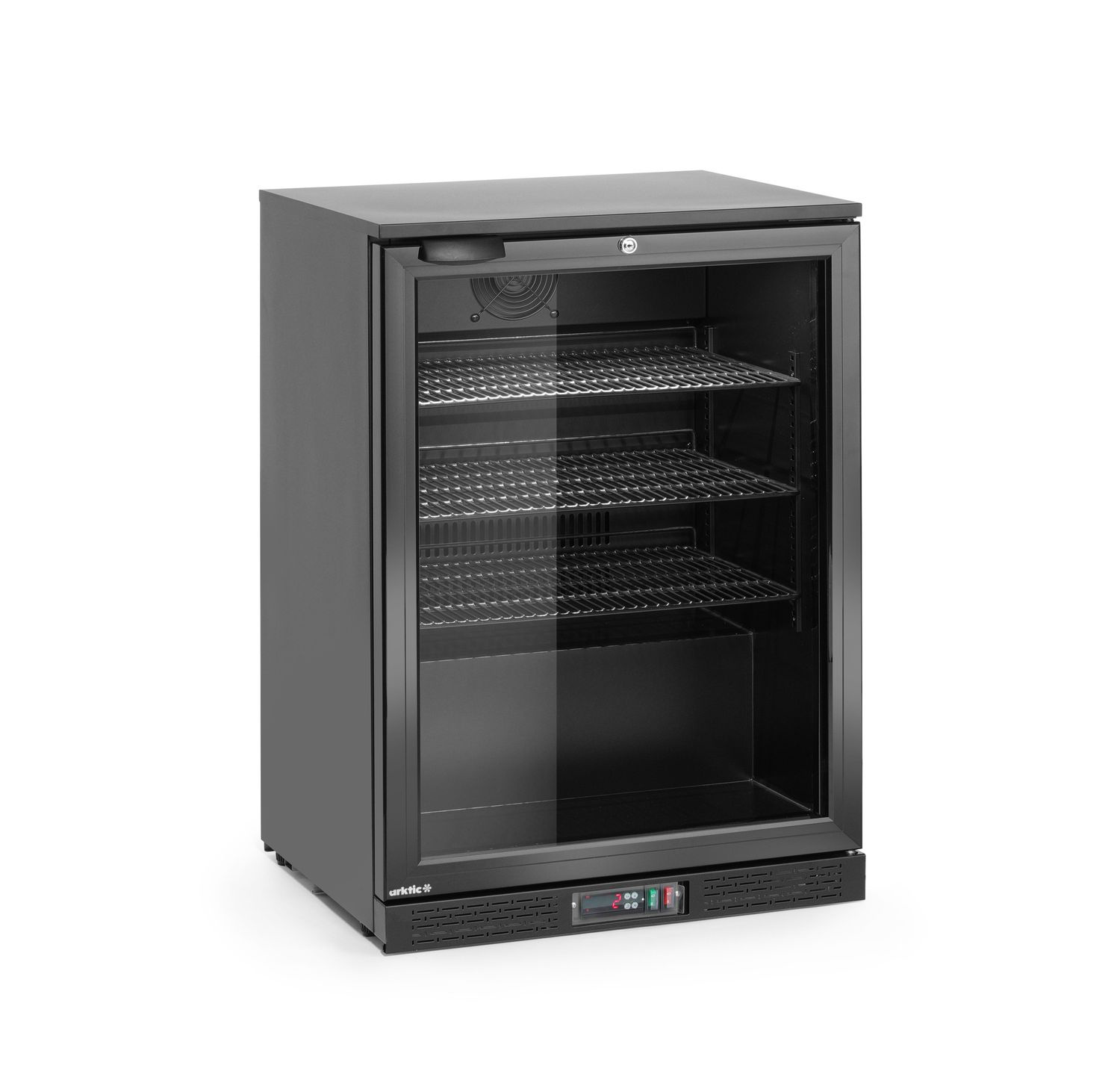 Réfrigérateur de bar pour boissons 105 l, acier laqué, 2-10°C | ARKTIC 236864