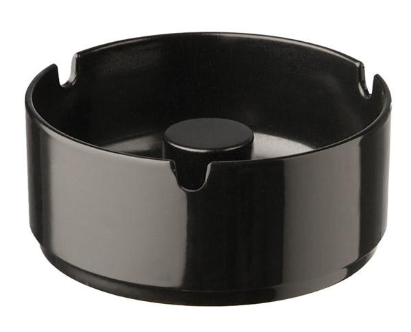 Cendrier EMBER, mélamine, noir, 9.5x4.3 cm | APS 83616