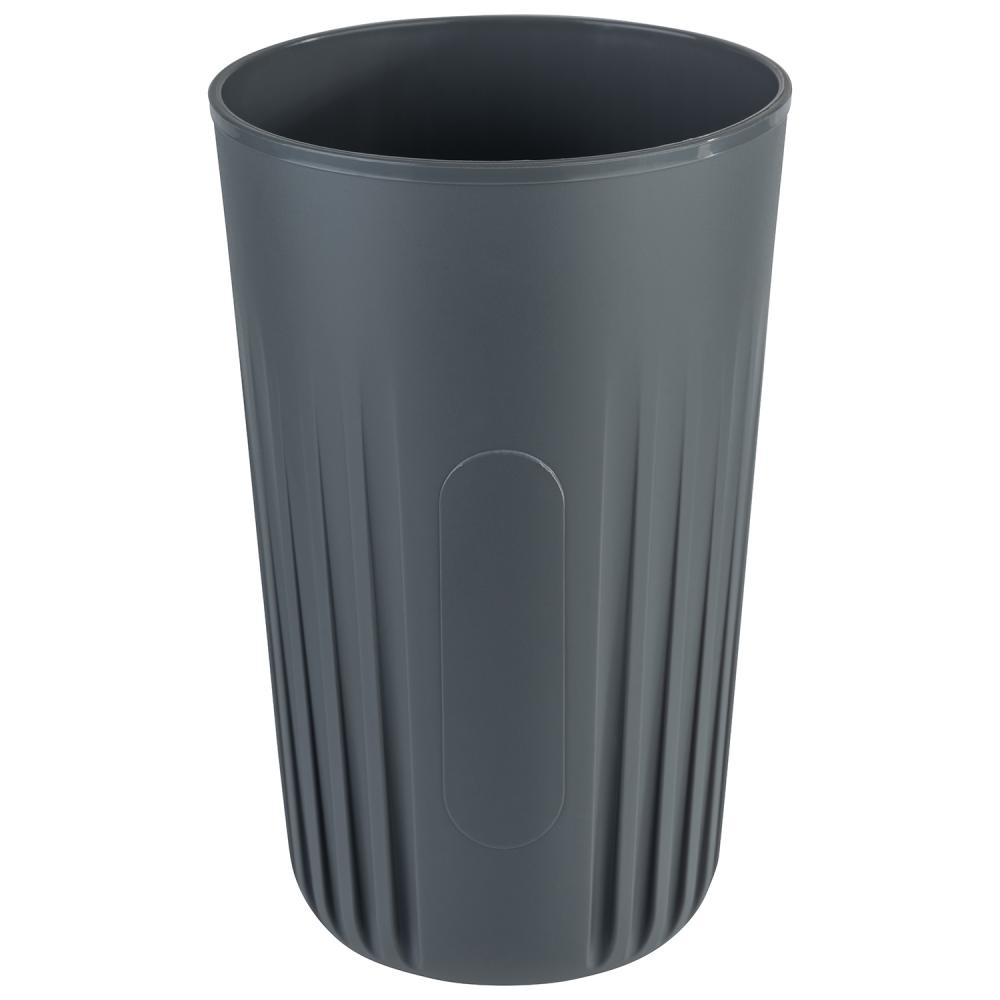 Gobelet réutilisable TO GO, haut, gris, 8.5x13.5 cm, 400 ml | APS 66912