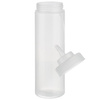 Distributeur pour sauces froides avec bouchon, transparent, lot de 6 pièces, 760 ml | APS 93256