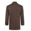 Veste de cuisine homme Lars brun clair | KARLOWSKY JM 14-28