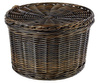 Panier à œufs, polypropylène, doublure en tissu, 26x17 cm | APS 40299
