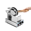 Gaufrier électrique simple pour gaufres bubble, 1,4 kW, 230 V | FORGAST FG09712