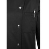 Veste de cuisine femme Larissa noire | KARLOWSKY JF 3-1
