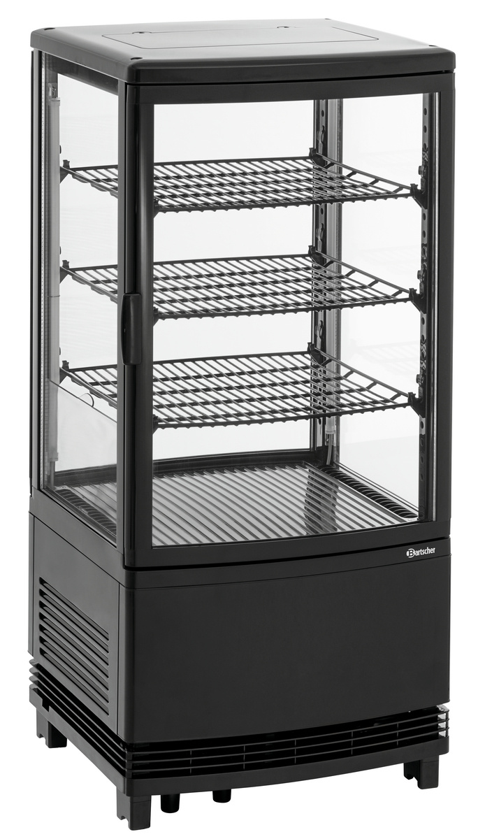 Vitrine réfrigérée Mini 75L2T noire | BARTSCHER 700387