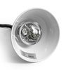 Lampe chauffante pour plats noire, conique, 0,25 kW, réglage de hauteur 60-180 cm | FORGAST FG03344