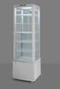 Vitrine réfrigérée 280 l, blanc, LED, 0,29 kW, 55,6x52,6x191,3 cm | ARKTIC 233696