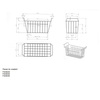 Panier de rechange pour congélateurs bahut Forgast | FORGAST FG08198