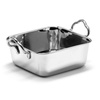 Mini braisière en acier finger food 14x14 cm, acier inoxydable | FORGAST FG11518