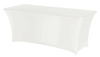 Housse pour table rectangulaire SYMPOSIUM blanche | HENDI 814420