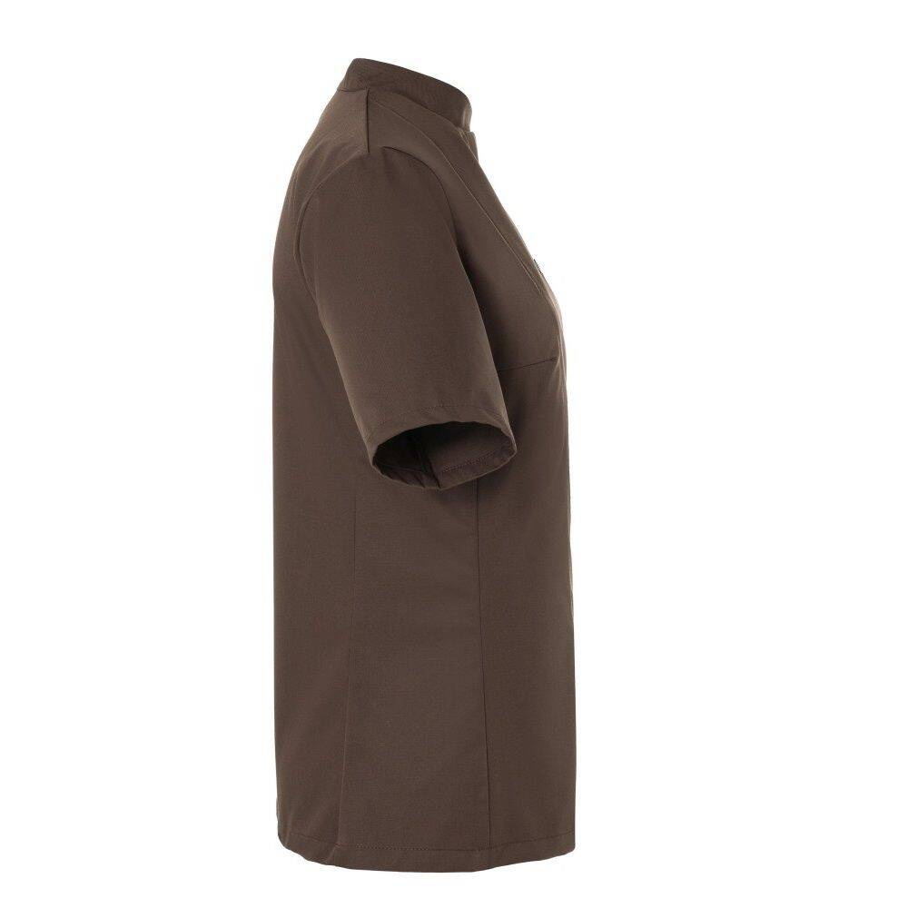 Veste de cuisine femme Greta brun clair | KARLOWSKY JF 4-28