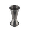 Mesure de bar double 20-40 ml, acier vintage | APS 93354