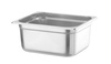 Récipient GN 1/2 prof. 15 cm en acier inoxydable PROFI LINE | HENDI 801413