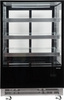 Vitrine réfrigérée noire 400 L | YATO YG-05045