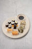 Assiette NERO en mélamine, beige, 30x25x2,5 cm | APS 85425