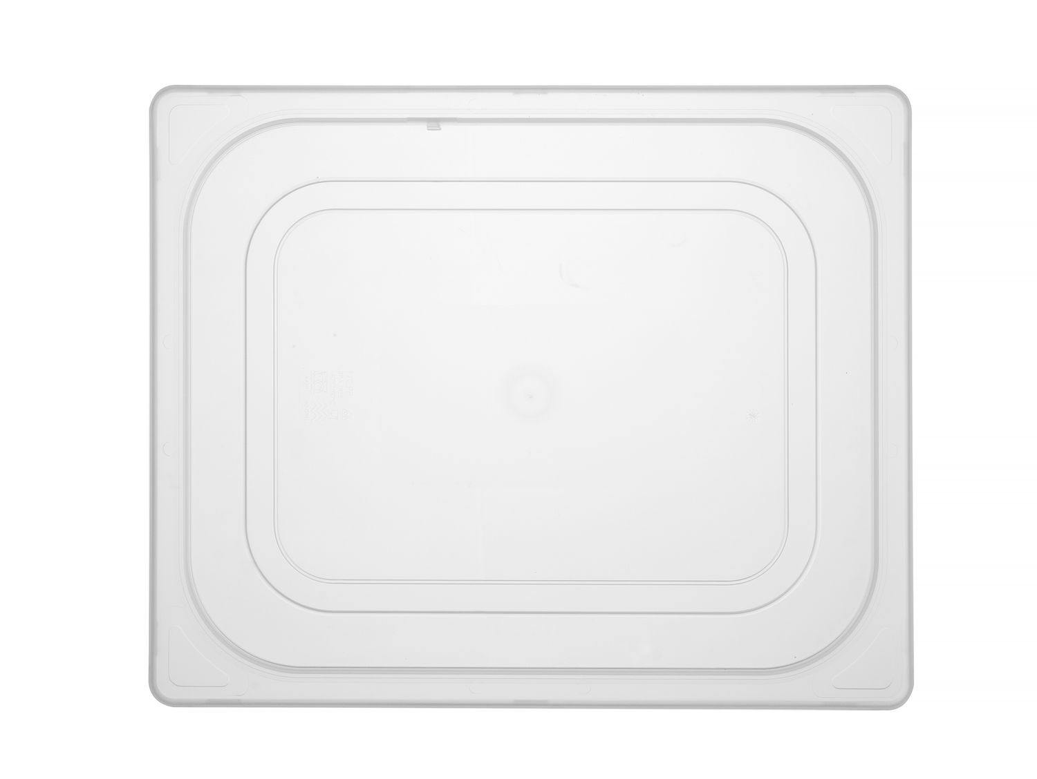 Couvercle GN 1/2 en polypropylène blanc PROFI LINE | HENDI 880616