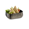 Bol CRAFT en aluminium, 12x9,5x5 cm, 350 ml, couleur noire | APS 40698