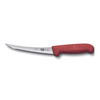 Couteau à désosser rouge FIBROX - lg. lame 15 cm | VICTORINOX 5.6601.15