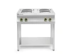 Cuisinière électrique 4 plaques, 10,4 kW, 400 V | HENDI 226223