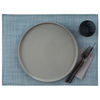 Set de table TIRA, PVC, bleu-beige, 45x33x0,1 cm | APS 60041