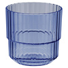 Verre en tritan LINEA, couleur bleue, 220 ml, 8,5x8 cm, lot de 48 pièces | APS 10586