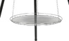 Gril au charbon avec marmite, sur trépied, grille de 49 cm de diamètre | LUND 99933