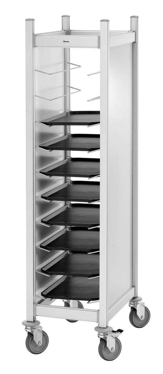 Chariot pliable en acier inoxydable pour plateaux 1/1 | BARTSCHER 300149