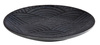 Assiette DARK WAVE, en mélamine, noire, 14,5x1,5 cm | APS 84907