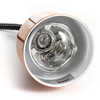 Lampe chauffante pour plats en cuivre, cylindrique 0,25 kW, réglage de la hauteur 60-180 cm | FORGAST FG03340