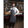 Tablier de cuisine Basic 75 x 90 cm avec boucle anthracite | KARLOWSKY BLS 4-5-pièces