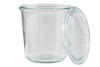 Ensemble de bocaux, 2 pièces, 11x11 cm, 580 ml | APS 82347