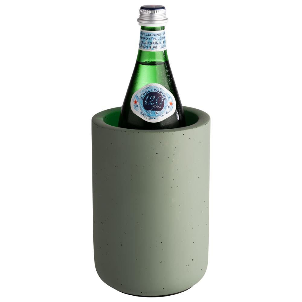 Refroidisseur de bouteilles, cooler, ELEMENT, béton, vert | APS 36105