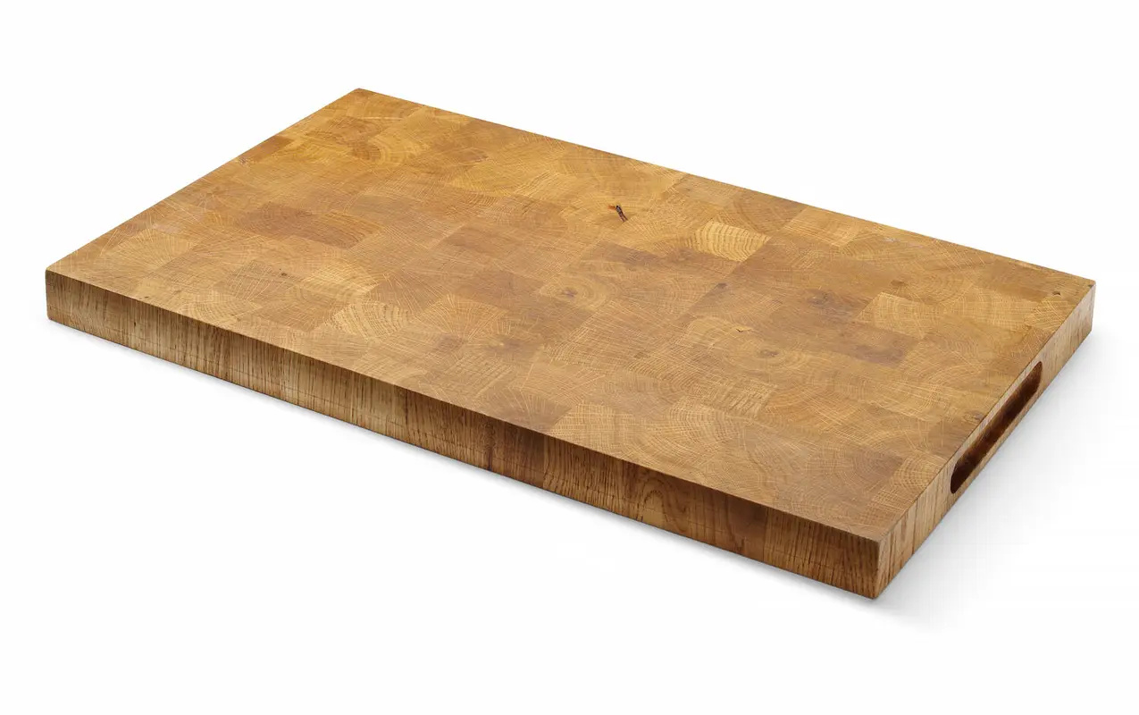 Planche en chêne pour le service 53x32,5x(H)3,5 cm | HENDI 505441